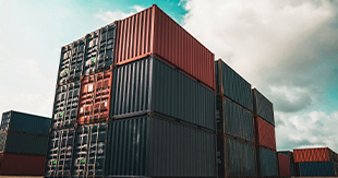 Cargo Ship at Port
